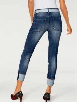 Linea Tesini Jeans|Pantalons<Jean 7/8 longueur 7/8