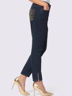 Creation L Jeans|Pantalons<Jean 5 poches avec coton