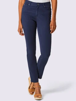 CREATION L PREMIUM Jeans|Pantalons<Jean 5 poches mélange coton et lyocell de qualité