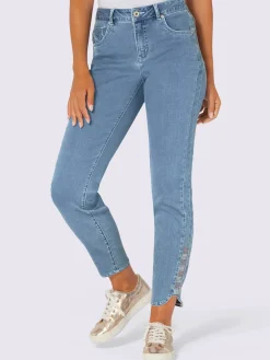 Creation L Jeans|Pantalons<Jean 5 poches mélange de lyocell et de viscose de qualité