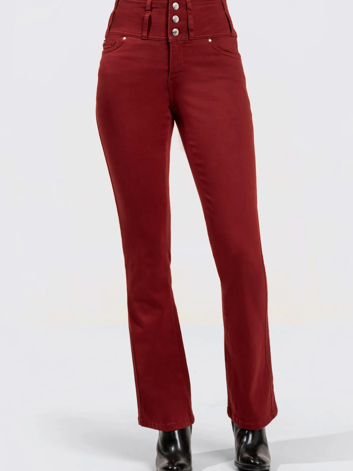 Pantalons<Jean 5 poches mélange de lyocell et de viscose de qualité