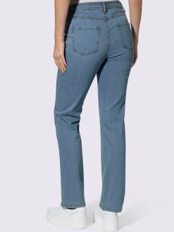 Collection L Pantalons<Jean 5 poches qualité coton extensible indéformable