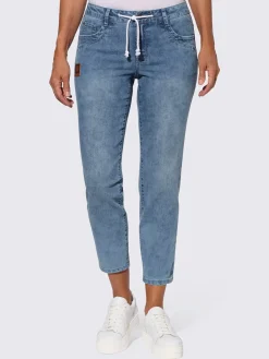 Collection L Pantalons<Jean 5 poches qualité coton