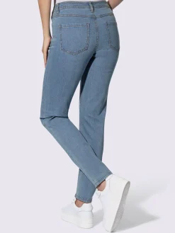 Collection L Pantalons<Jean 5 poches qualité coton extensible indéformable