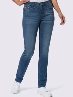 Collection L Pantalons|Jeans<Jean 5 poches qualité coton doux sur la peau