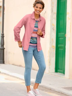 Collection L Pantalons|Jeans<Jean 7/8 qualité coton