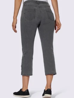 Collection L Pantalons<Jean 7/8 qualité coton