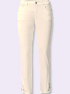 Pantalons<Jean 7/8 qualité coton