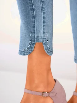 Jeans|Pantalons<Jean 7/8 qualité coton