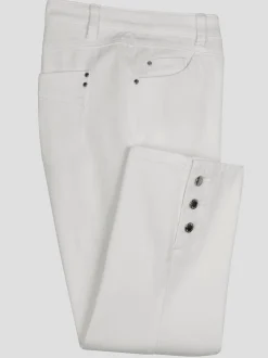 Collection L Pantalons<Jean 7/8 qualité coton