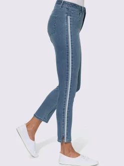 Collection L Pantalons<Jean 7/8 qualité coton