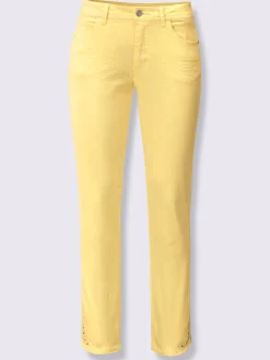 Pantalons<Jean 7/8 qualité coton