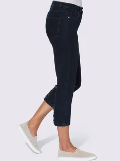 Collection L Pantalons<Jean 3/4 qualité coton doux sur la peau