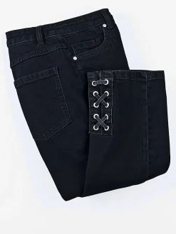 Collection L Pantalons<Jean 3/4 qualité coton doux sur la peau