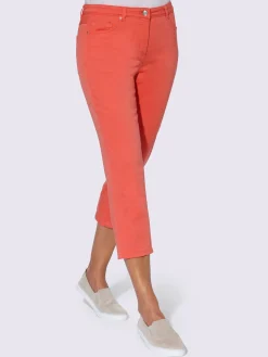 Collection L Pantalons<Jean 3/4 qualité coton doux sur la peau