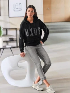 Rick Cardona Jeans|Pantalons<Jean 7/8 revers des jambes fixe