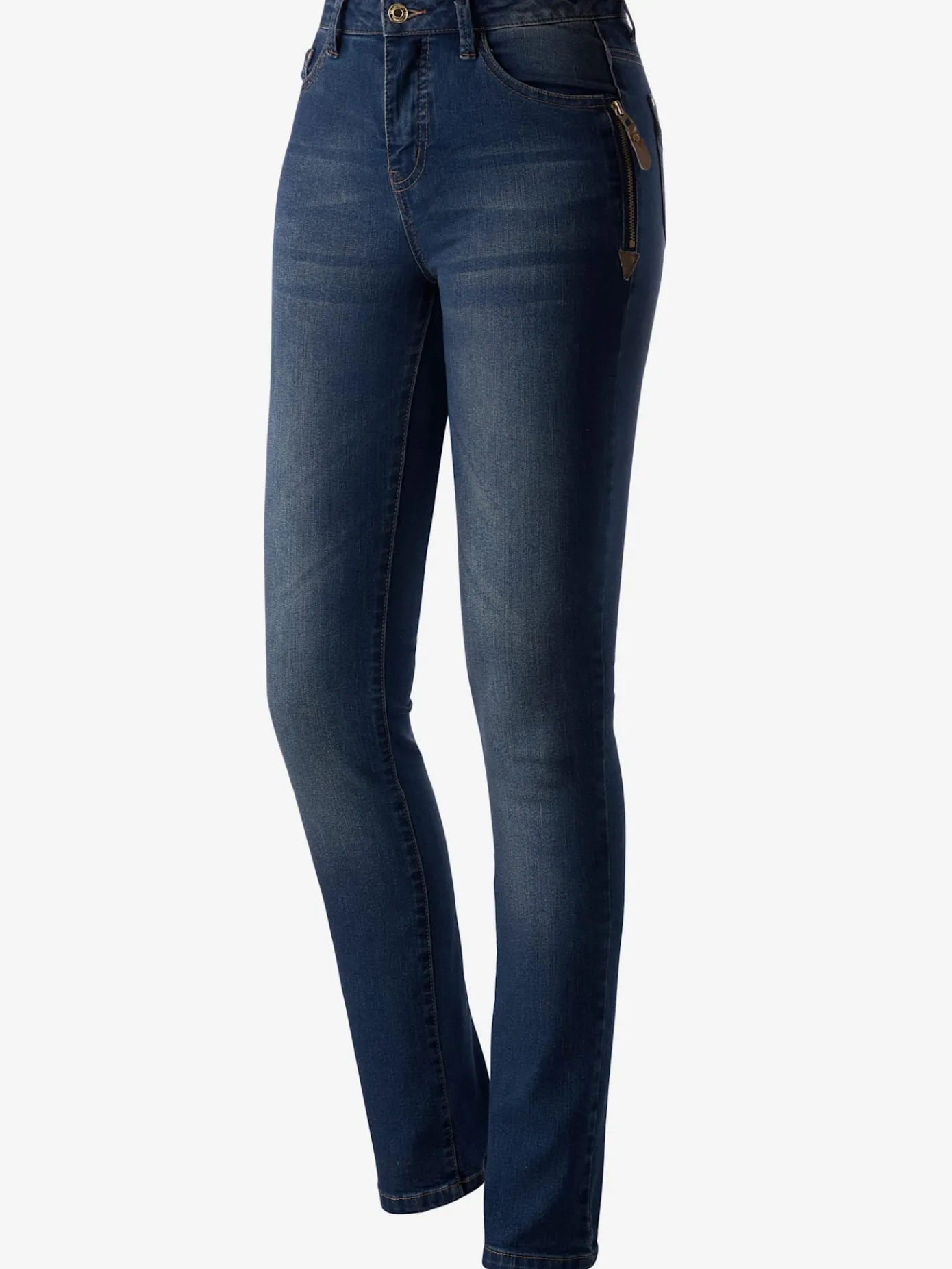 Collection L Pantalons|Jeans<Jean avec poches originales en qualité extensible