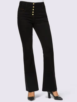 Ashley Brooke Pantalons<Jean bootcut élasthanne