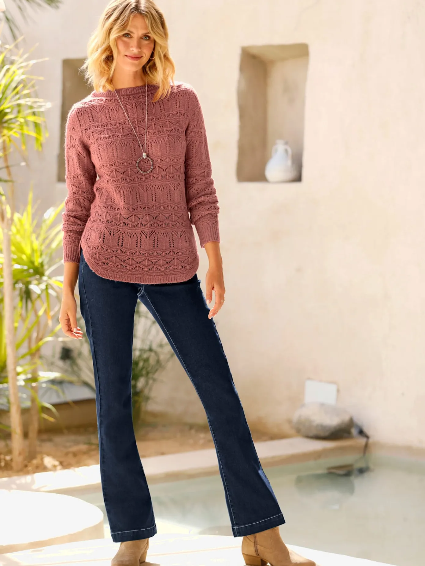 Pantalons|Jeans<Jean bootcut qualité coton