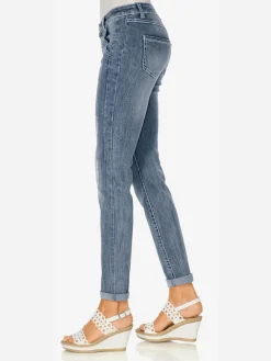 Linea Tesini Jeans|Pantalons<Jean boyfriend coupe droite