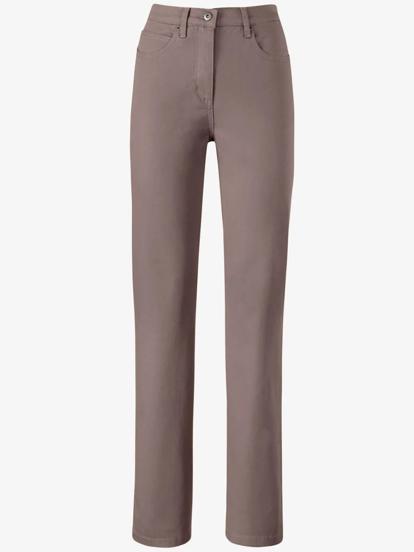 Pantalons<Jean broderie décorative sur les poches arrières