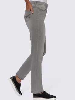 Collection L Pantalons<Jean confortable grace au stretch effet délavé