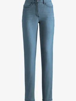 Collection L Pantalons<Jean confortable grace au stretch effet délavé