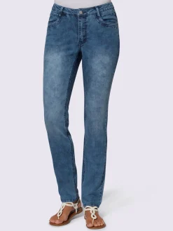 Collection L Pantalons<Jean coton extensible confortable