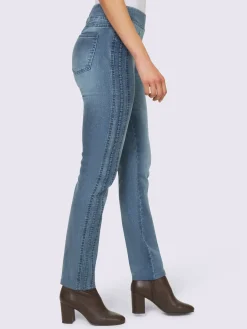 Linea Tesini Jeans|Pantalons<Jean coupe confortable