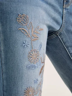 Linea Tesini Jeans<Jean déchiré coupe skinny