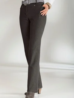 Cosma Pantalons<Jean droit effet ventre plat