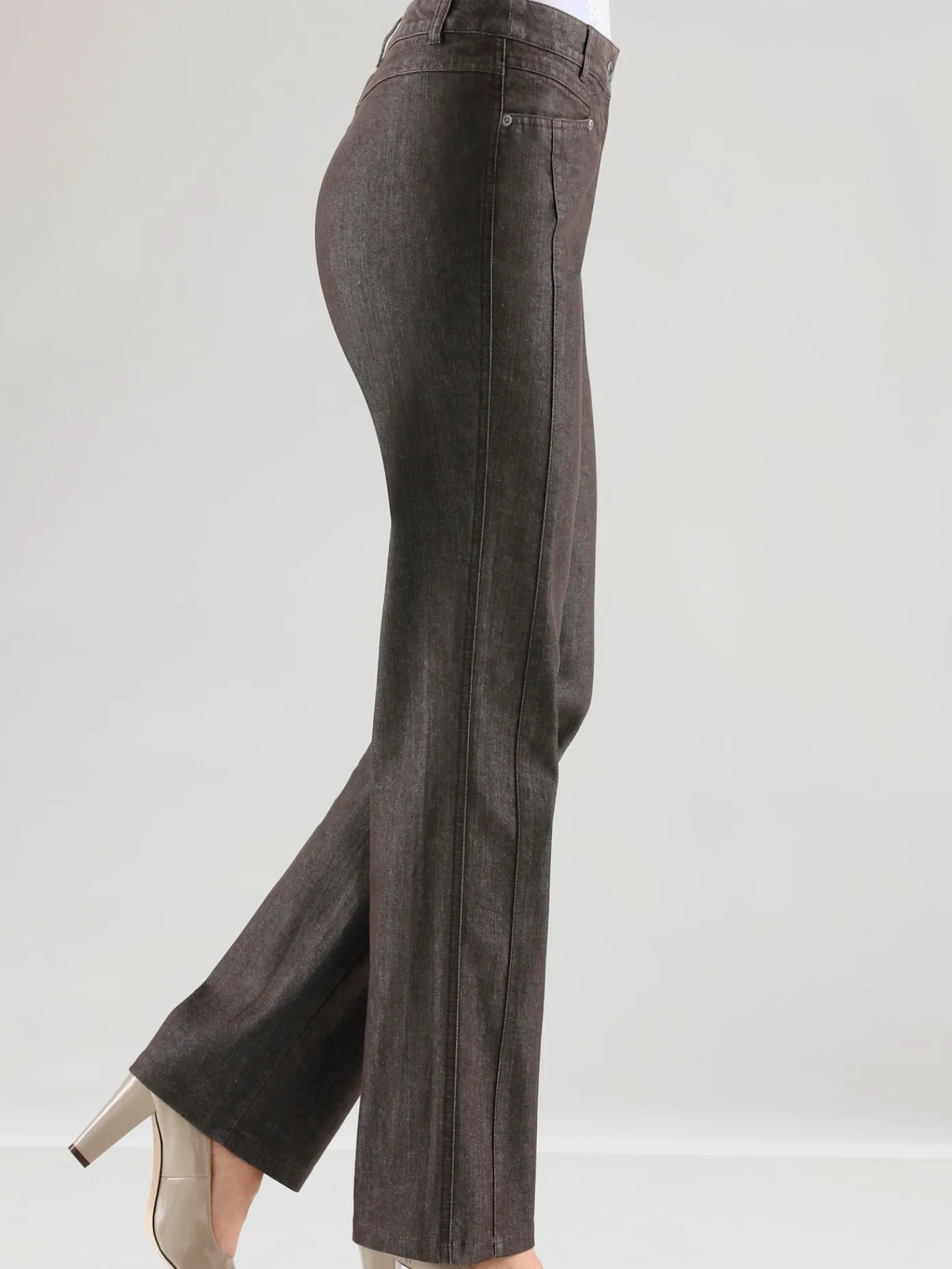 Cosma Pantalons<Jean droit effet ventre plat