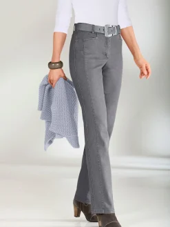 Cosma Pantalons<Jean droit effet ventre plat