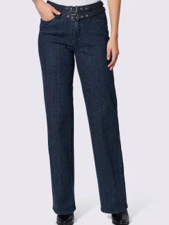 Rick Cardona Jeans|Pantalons<Jean droit livré avec ceinture