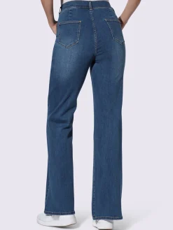 Jeans|Pantalons<Jean droit qualité coton