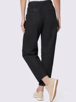 Linea Tesini Jeans|Pantalons<Jean extensible 2 poches plaquées