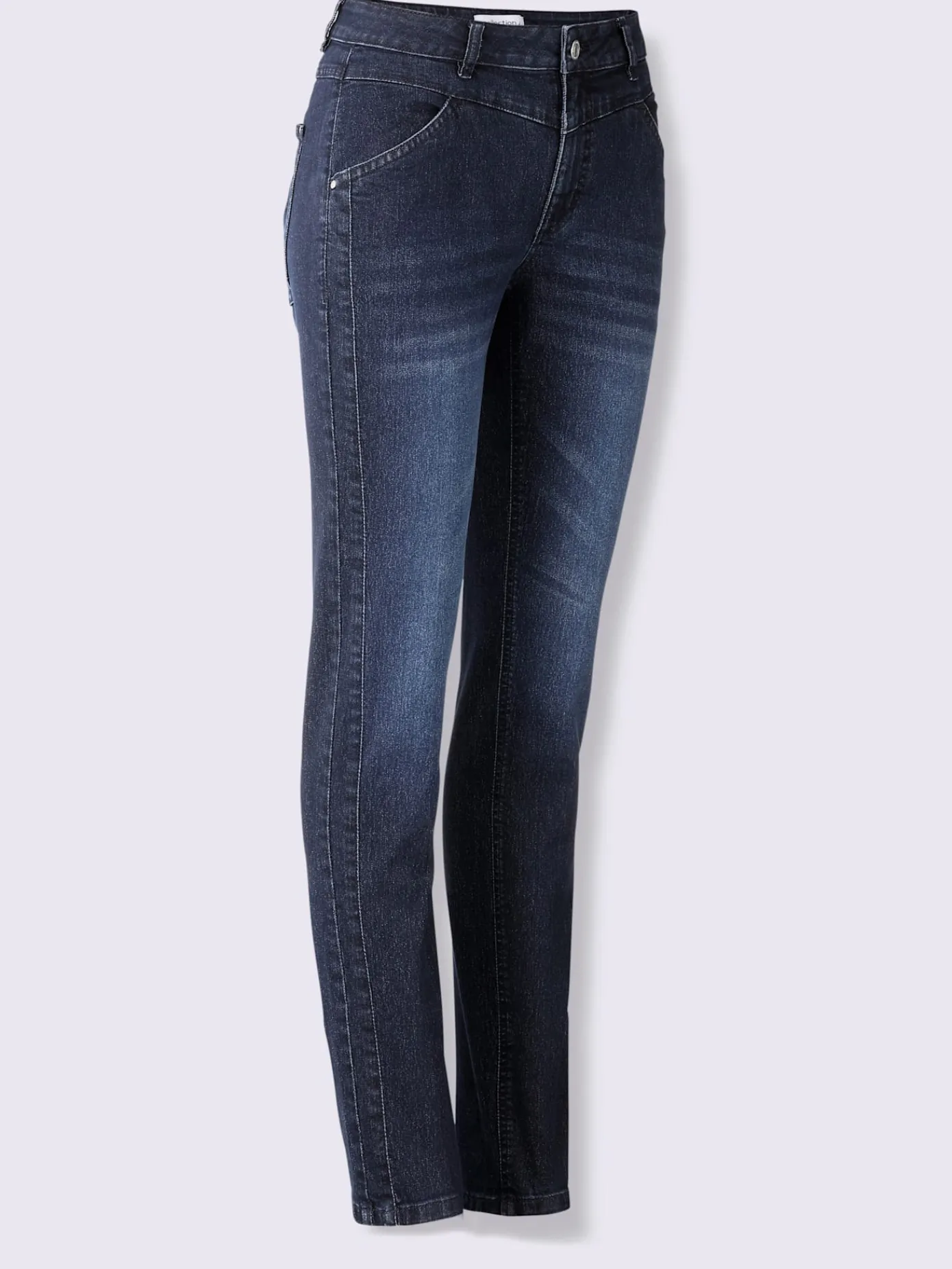 Collection L Pantalons<Jean extensible qualité coton