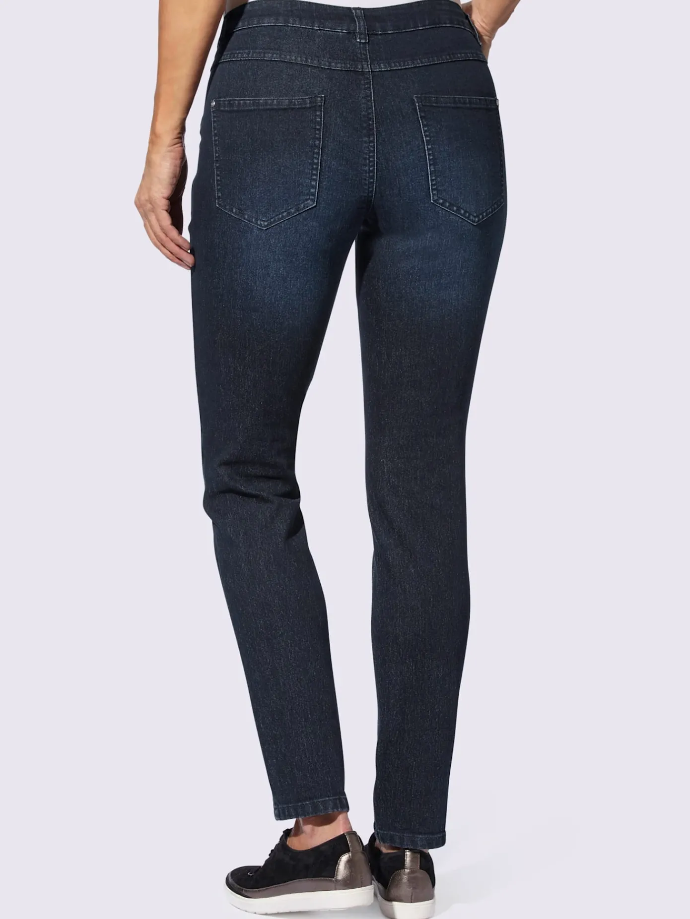 Collection L Pantalons<Jean extensible qualité coton
