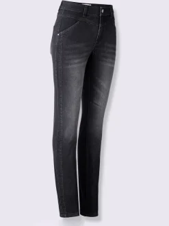 Collection L Pantalons<Jean extensible qualité coton