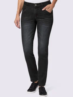 Collection L Pantalons<Jean extensible qualité coton