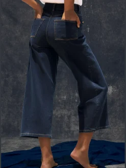 LASCANA Pantalons<Jean large pour femme