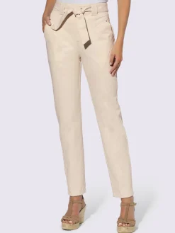 Linea Tesini Jeans|Pantalons<Jean livré avec ceinture