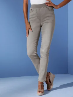 CREATION L PREMIUM Pantalons<Jean mélange coton et lyocell de qualité