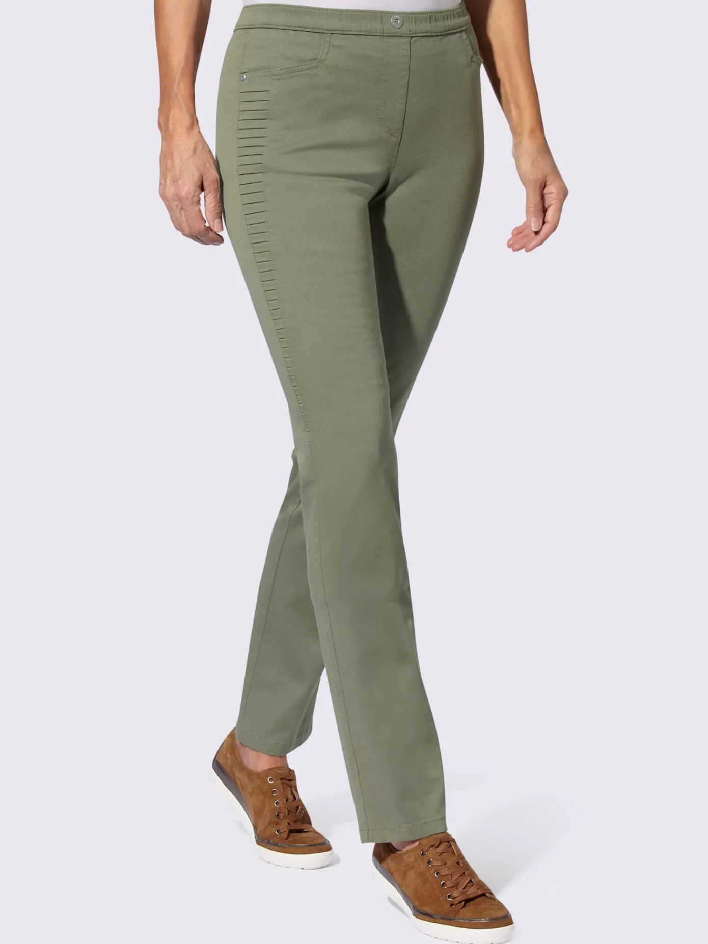 Collection L Jeans|Pantalons<Jean mélange de cotons agréable