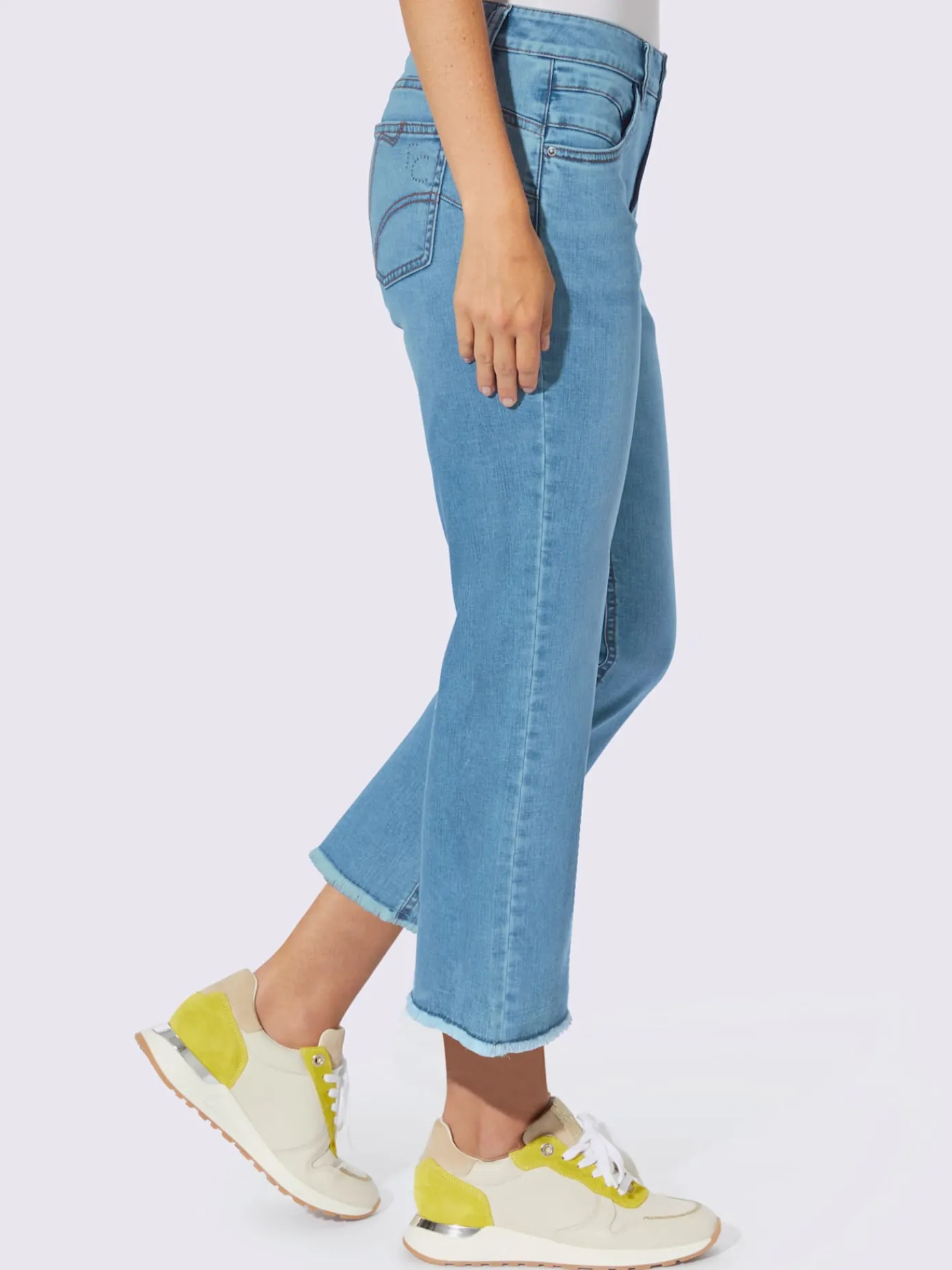 Rick Cardona Pantalons<Jean push-up mélange de cotons agréable à porter