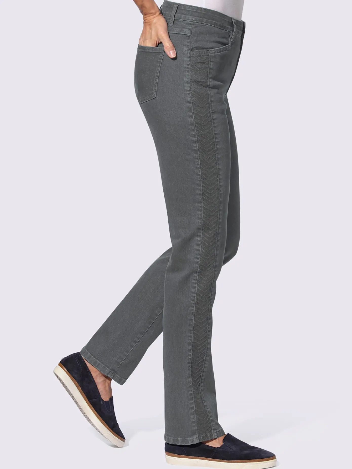 Collection L Pantalons<Jean qualité coton