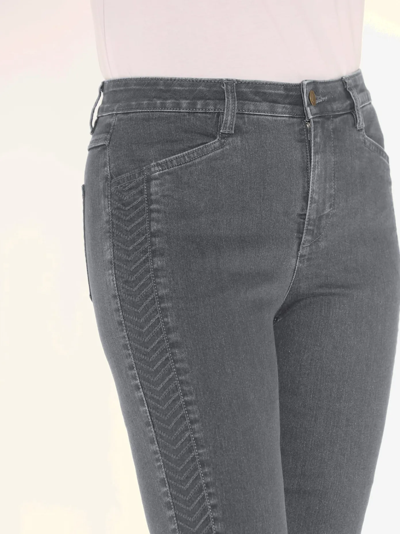 Collection L Pantalons<Jean qualité coton