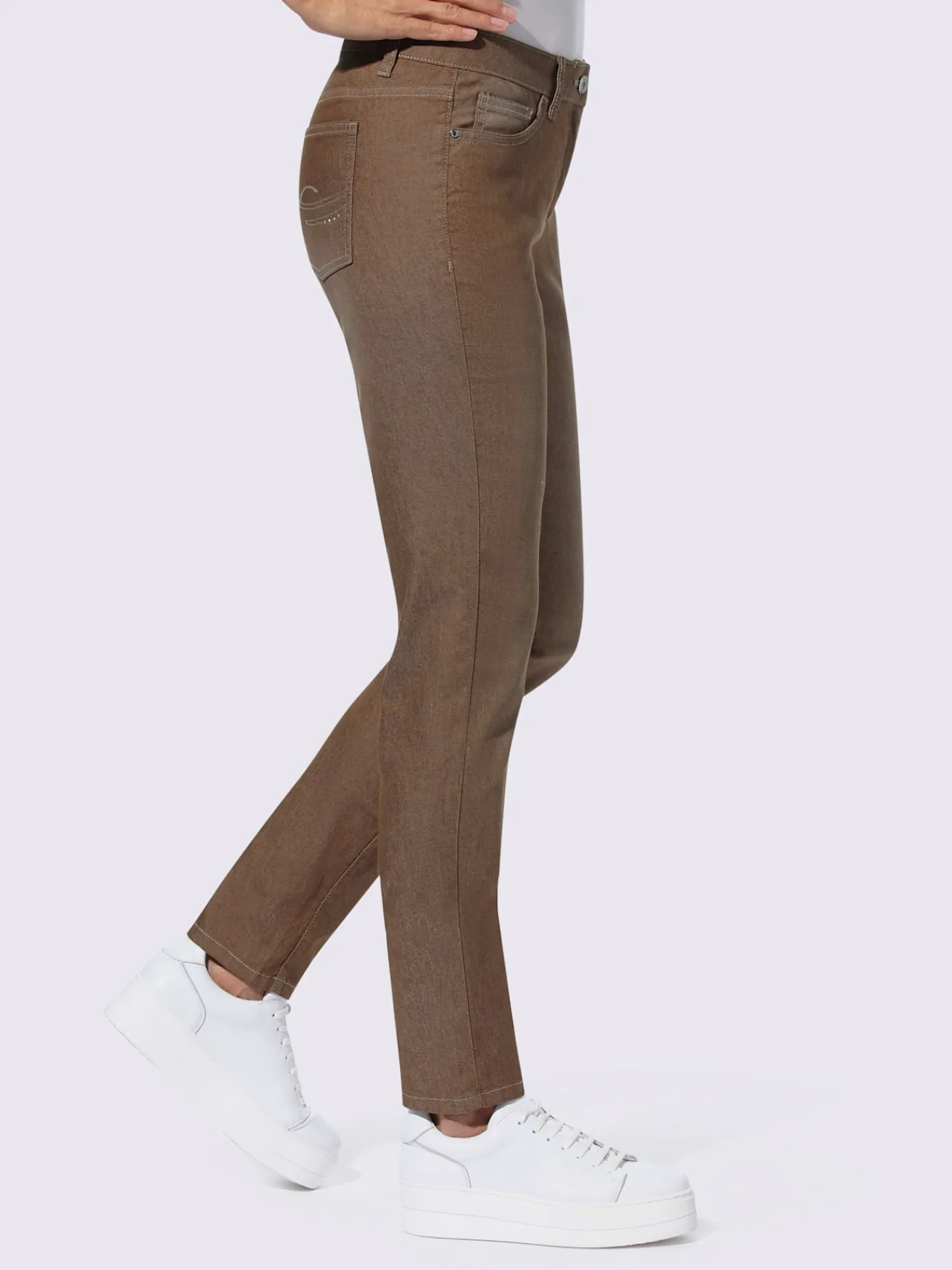 Collection L Pantalons<Jean qualité coton