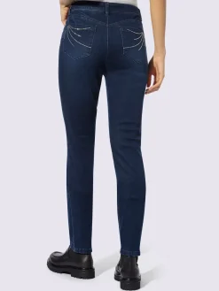 Rick Cardona Jeans|Pantalons<Jean skinny avec petites pierres brillantes fantaisie