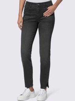 Mandarin Jeans|Pantalons<Jean skinny coutures de séparation affinantes